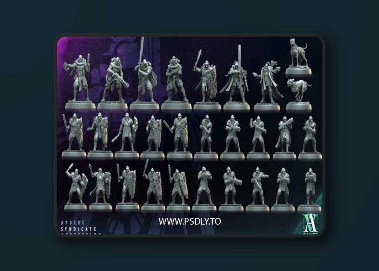 Archvillain Games – Ardere – Syndicate Oppression – Bundle – 3D Print Model STL 1 Archvillain Games – Ardere – Syndicate Oppression – Bundle – 3D Print Model STL