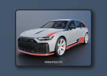 Audi RS6 Avant GT 2025 – 3D Print
