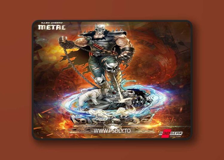 B3DSERK – Batman Who Frags Sculpture – 3D Print Model STL 1 B3DSERK – Batman Who Frags Sculpture – 3D Print Model STL