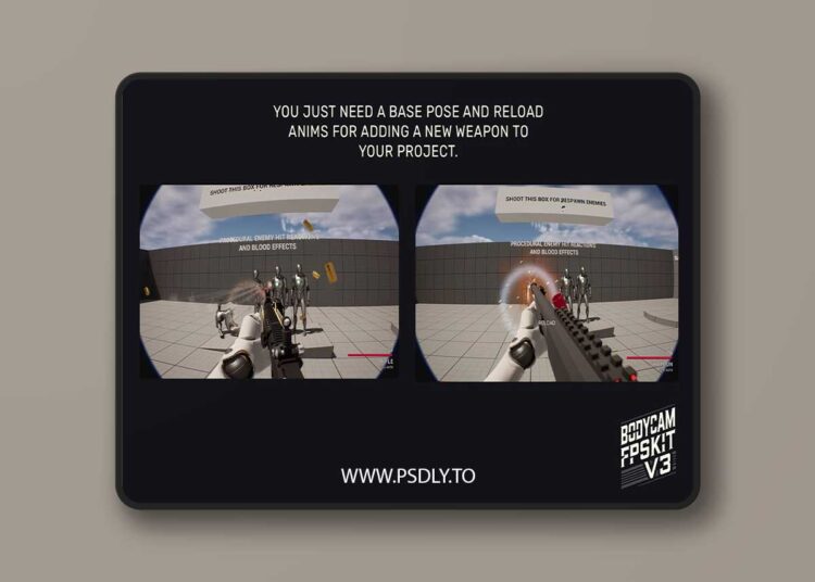 BODYCAM FPS KIT V3.1 (5.4+) for Unreal Engine 1 BODYCAM FPS KIT V3.1 (5.4+)