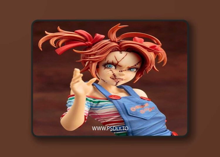 Bishoujo Statue – Bride of Chucky – 3D Print 1 Bishoujo Statue – Bride of Chucky – 3D Print