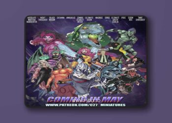 C27 Minis May 2025 – 3D Print