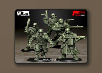 Cadaver Corps Soldiers – 3D Print Model