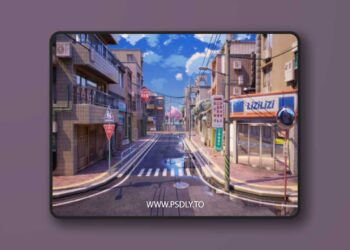 Cartoon Street – Unreal Engine