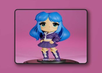 Chibi Girl – 3D Print Model