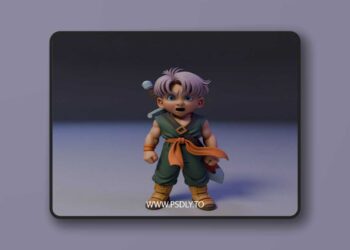 Chibi Trunks – 3D Print Model