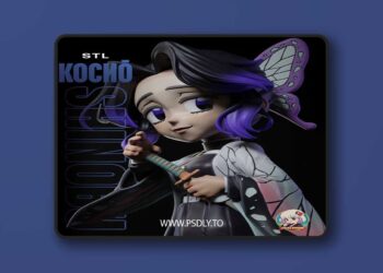 Chibistation – Shinobu 3D Print