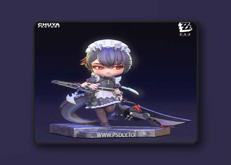 Chuya Factory – Ellen Joe – 3D Print Model STL 1 Chuya Factory – Ellen Joe – 3D Print Model STL