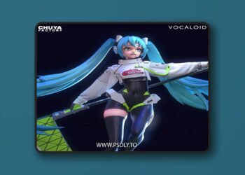 Chuya Factory – Vocaloid – Hatsune Miku – 3D Print Model STL