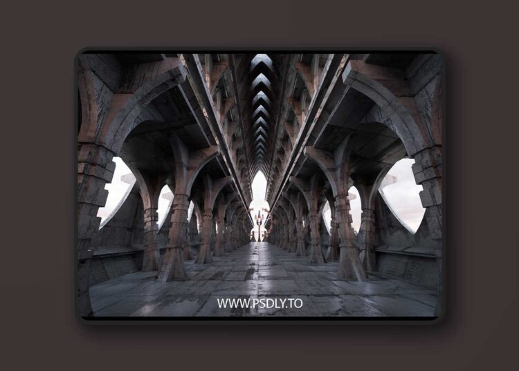 Concrete Hallway (5.4) for Unreal Engine 1 Concrete Hallway (5.4)