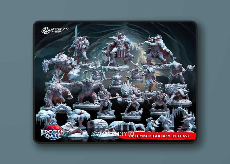 Crippled God Foundry – Frozen Dale December 2024 3D Print 1 Crippled God Foundry – Frozen Dale December 2024 3D Print