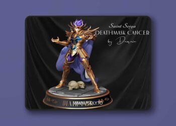 Damaia – Saint Seiya – Deathmask Cancer – 3D Print