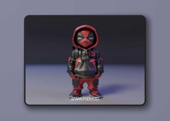 Deadpool Chibi – 3D Print Model