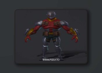 Deadshot Low-poly 3D Model