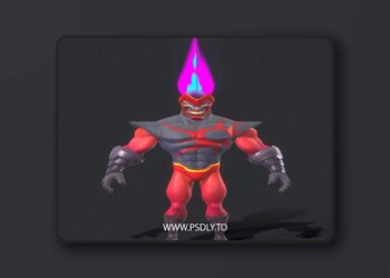 Deathstorm Low-poly 3D Model