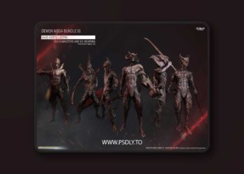 Demon Mega Bundle 01 - Game Assets + Extra (4.27 and 5.0 – 5.6)