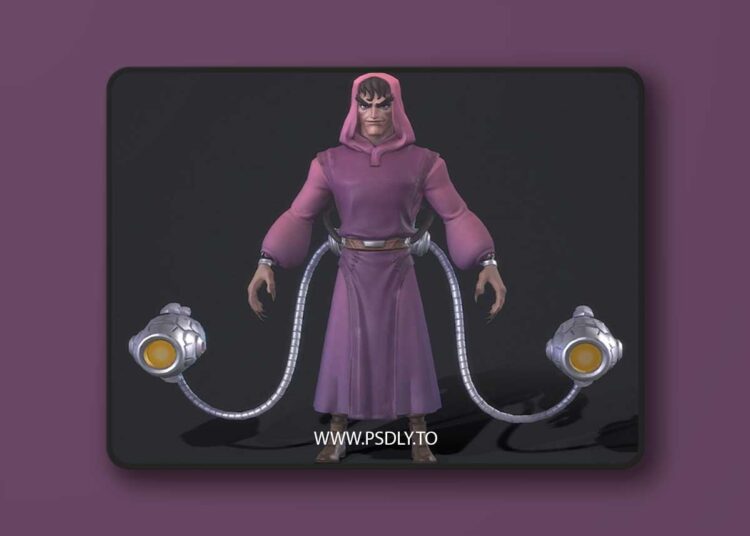 Desaad Low-poly 3D Model 1 Desaad Low-poly 3D Model