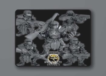 Duncan Shadow – Holy Warriors bundle – 3D Print Model STL