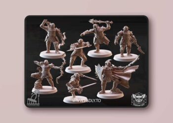 Dungeon Dog – Hobgoblin Pack – 3D Print Model STL