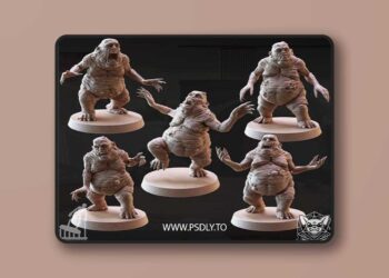 Dungeon Dog – Mane Bundle – 3D Print Model STL