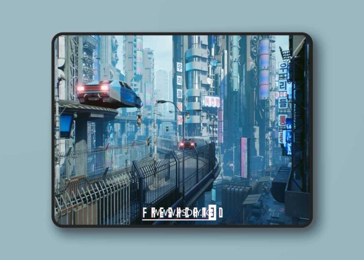 Dystopian City Environment (Cyberpunk, Cyberpunk City, Cyberpunk Buildings) (4.26+) 1 Dystopian City Environment (Cyberpunk, Cyberpunk City, Cyberpunk Buildings) (4.26+)