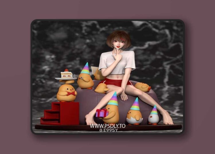 E995Y – Elena’s Party – 3D Print Model STL 1 E995Y – Elena’s Party – 3D Print Model STL