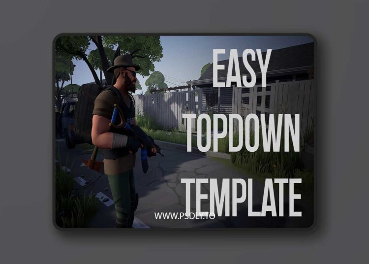 Easy TopDown Template V1.1 | Survival Action Shooter RPG (5.5) 1 Easy TopDown Template V1.1 | Survival Action Shooter RPG (5.5)