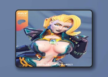 Emma Frost – Cg Sunset – Man I Love Figures – 3D Print Model STL