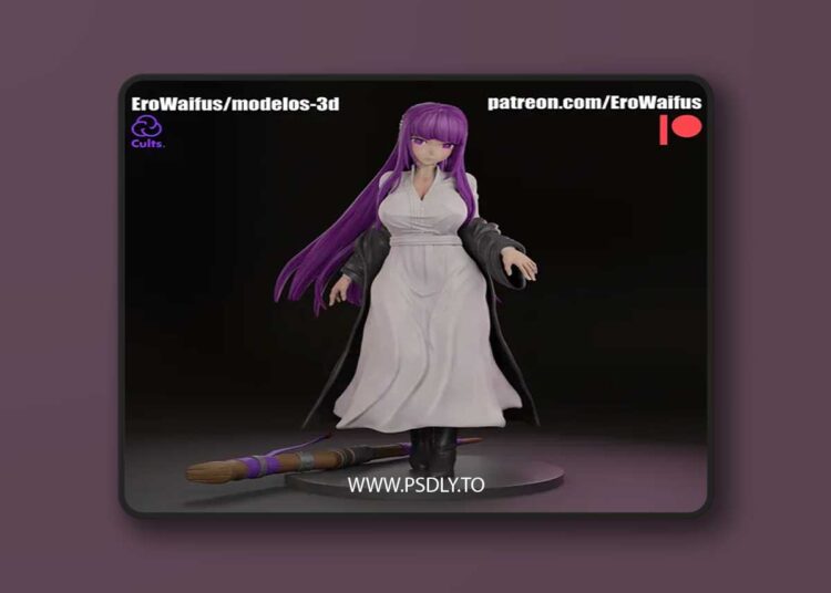 EroWaifus Fern – 3D Print Model STL 1 EroWaifus Fern – 3D Print Model STL
