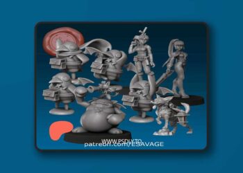 Ethan Savage Studios – June 2025 Release – 3D Print