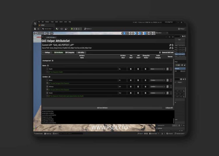 GAS Helper v1.0 (5.5) for Unreal Engine 1 GAS Helper v1.0 (5.5)