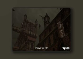 Gothic Street Environment (Gothic Street Environment Fantasy Building House) [5.0 – 5.6]