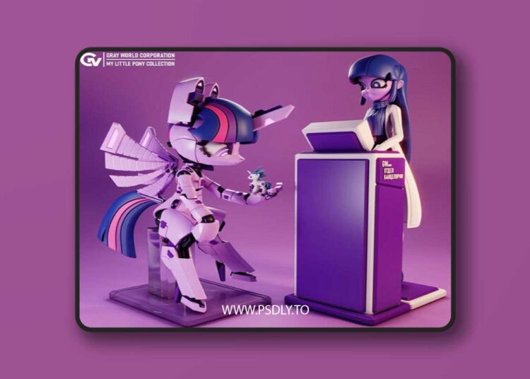 Gray World Corporation – Twilight Sparkle EG andBot My Little Pony – 3D Print Model STL 1 Gray World Corporation – Twilight Sparkle EG andBot My Little Pony – 3D Print Model STL