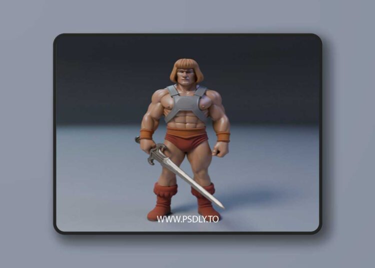 He-Man – 3D Print Model 1 He-Man – 3D Print Model
