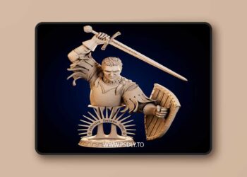 Henry of Skalitz Bust – 3D Print