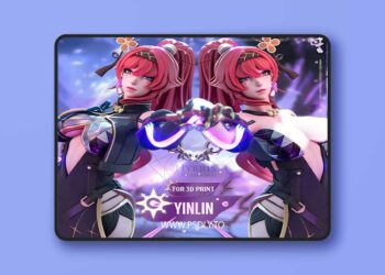 Hybris Studio – Wuthering Waves – Yinlin – 3D Print