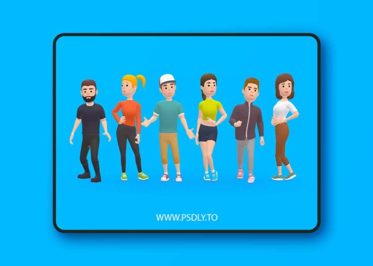 Hyper Casual Characters Vol 2 v1.0 for Unreal Engine 1 Hyper Casual Characters Vol 2 v1.0