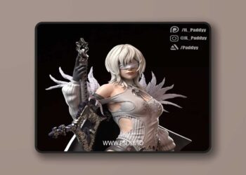 IL Paddyy – Nier – 2b 3D Print