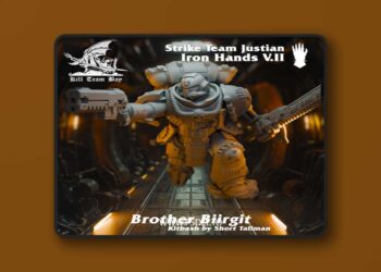 Iron Hands Strike Team Justian V2 – 3D Print Model