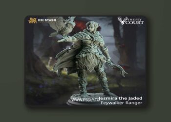 Jesmira the Jaded – Feywalker Ranger – 3D Print Model
