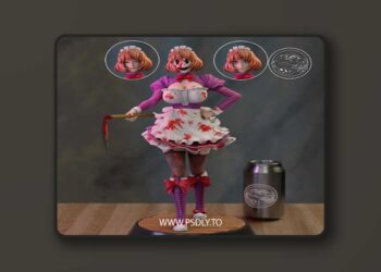 Kaeru Studios – Maid Tenku shinpan – 3D Print Model STL