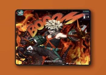 Kaidan – My Hero Academia – Bakugo – 3D Print Model