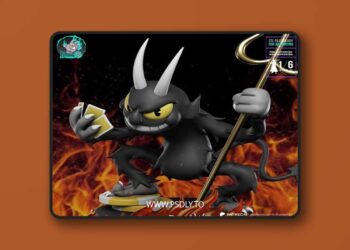 Kaidan – The Devil Cuphead – 3D Print Model STL