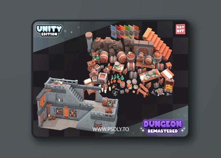 KayKit - Dungeon Remastered Pack (for Unity) v1.0.0 1 KayKit - Dungeon Remastered Pack (for Unity) v1.0.0