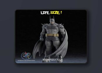 Life Size Absolute Batman – 3D Print Model STL