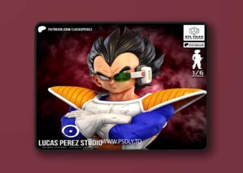 Lucas Perez – Vegeta Scouter Saiyan Saga – 3D Print Model STL