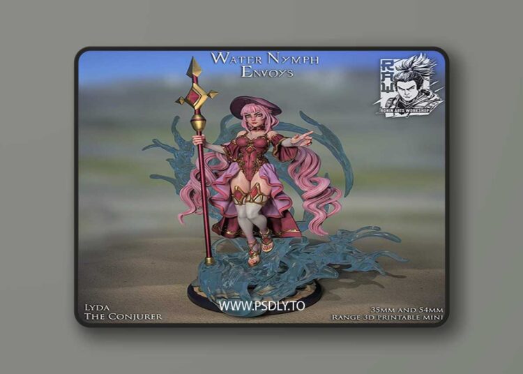 Lyda The Conjurer – 3D Print 1 Lyda The Conjurer – 3D Print