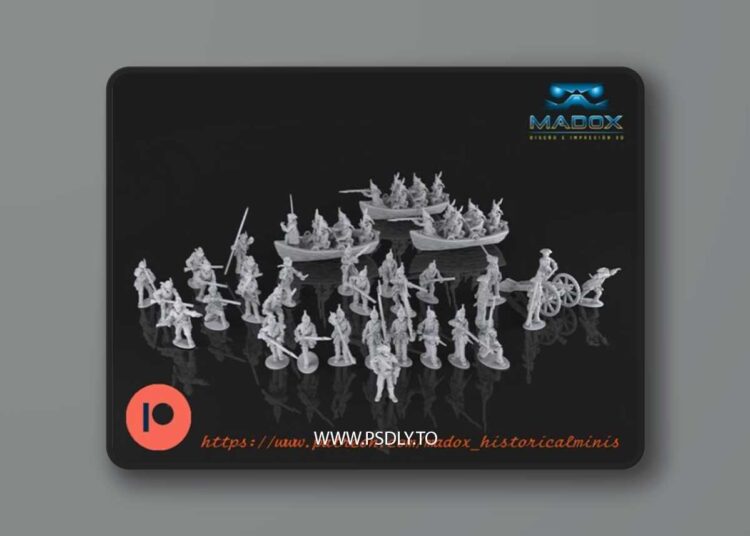 Madox Historical Miniatures February, March, April, June 2022 – 3D Print Model STL 1 Madox Historical Miniatures February, March, April, June 2022 – 3D Print Model STL