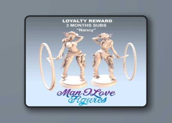 Man I Love Figures – Nancy Sincity Mini – 3D Print Model STL