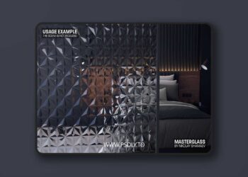 MasterGlass: Realistic fluted, ribbed, and frosted glass (5.2+)